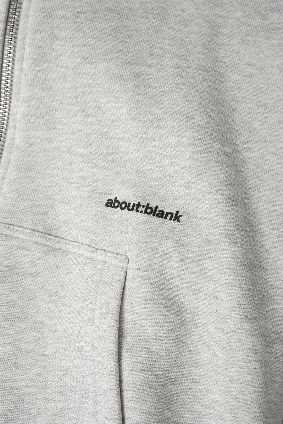 about:blank - HOODIE ZIP BOX GRIS - LE LABO STORE