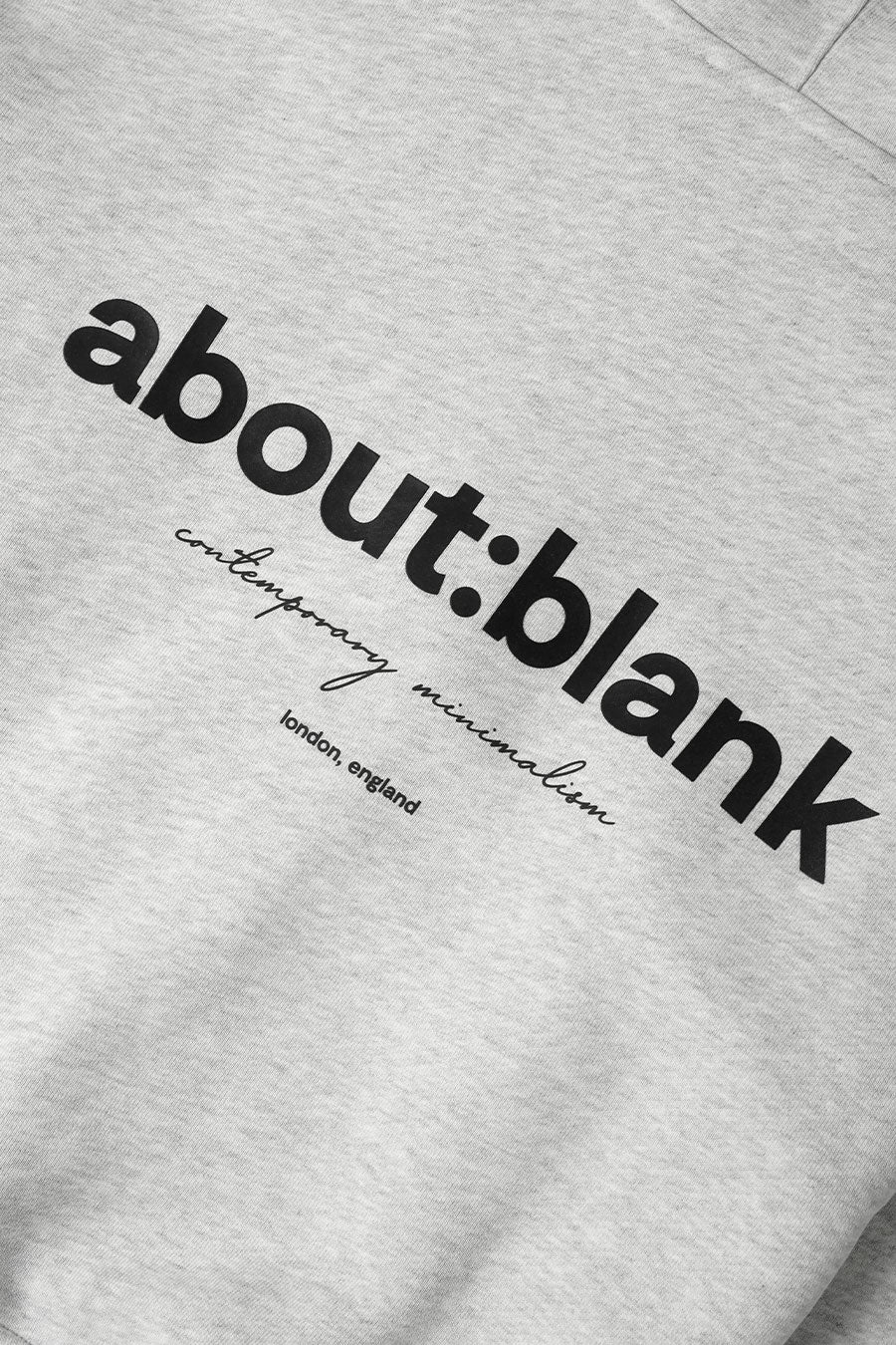 about:blank - HOODIE ZIP BOX GRIS - LE LABO STORE