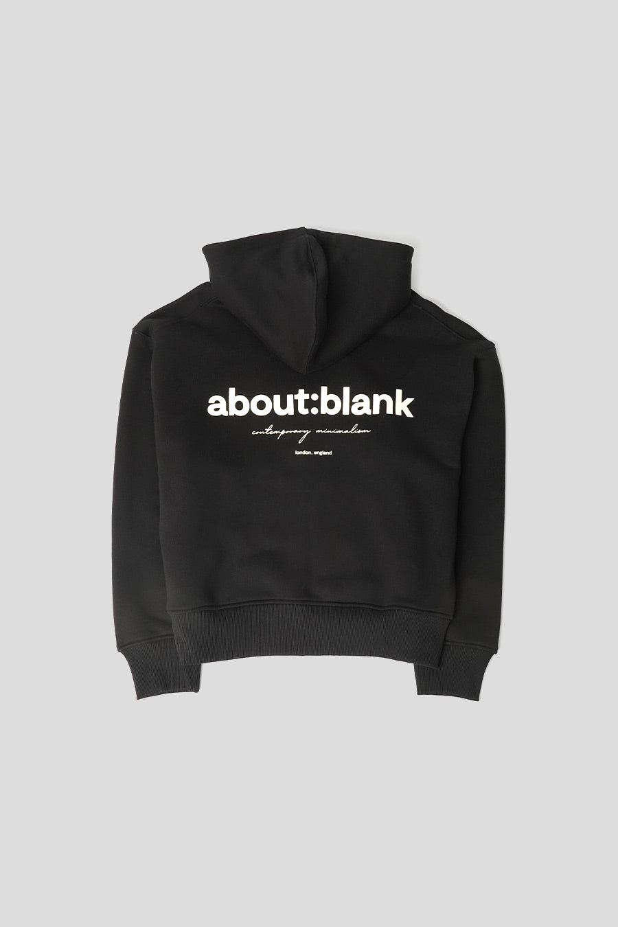 about:blank - HOODIE ZIP BOX NOIR - LE LABO STORE