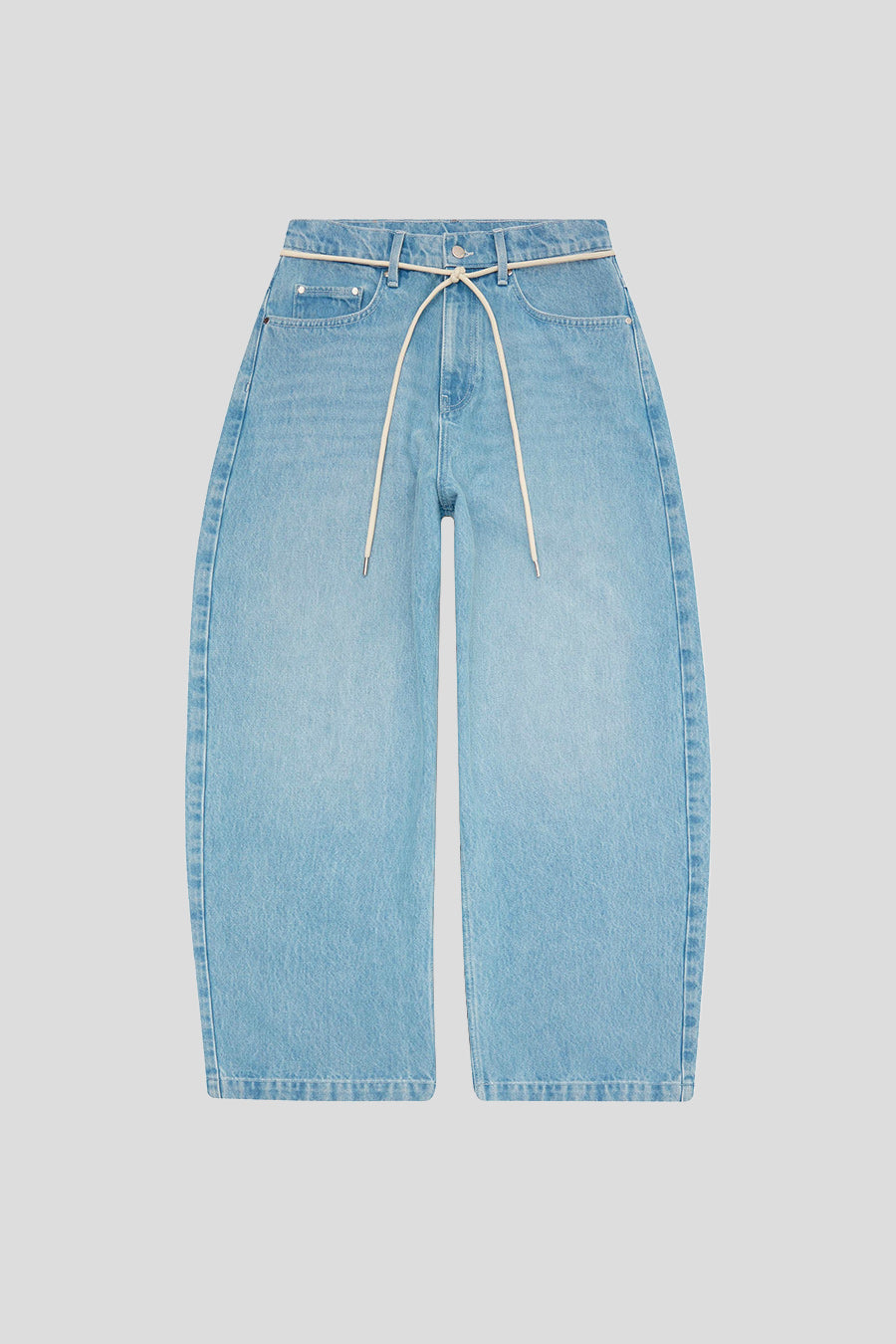 about:blank - JEAN WIDE LEG BLEU CLAIR DÉLAVÉ - LE LABO STORE