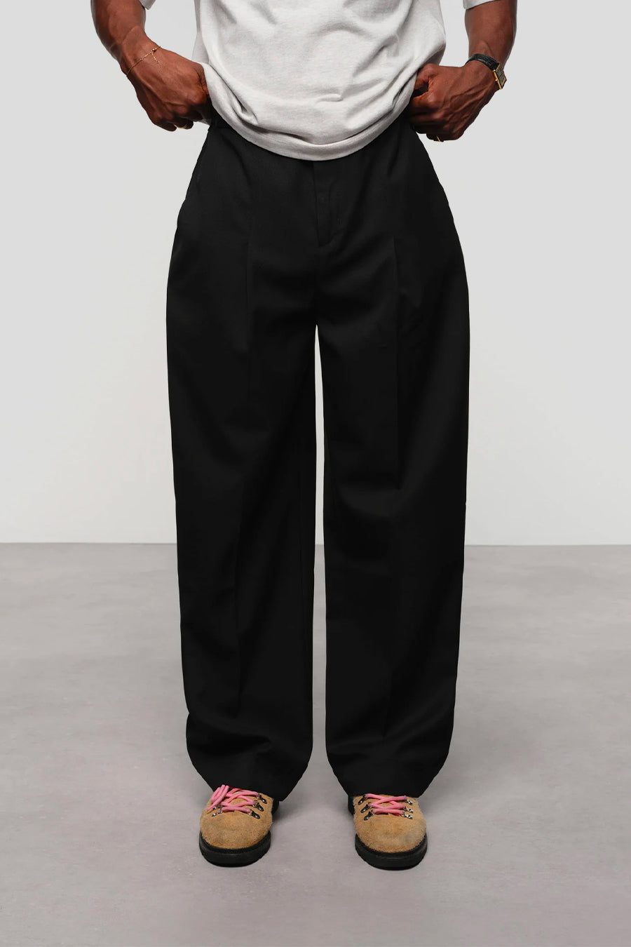 about:blank - PANTALON TAILORED WIDE LEG NOIR - LE LABO STORE
