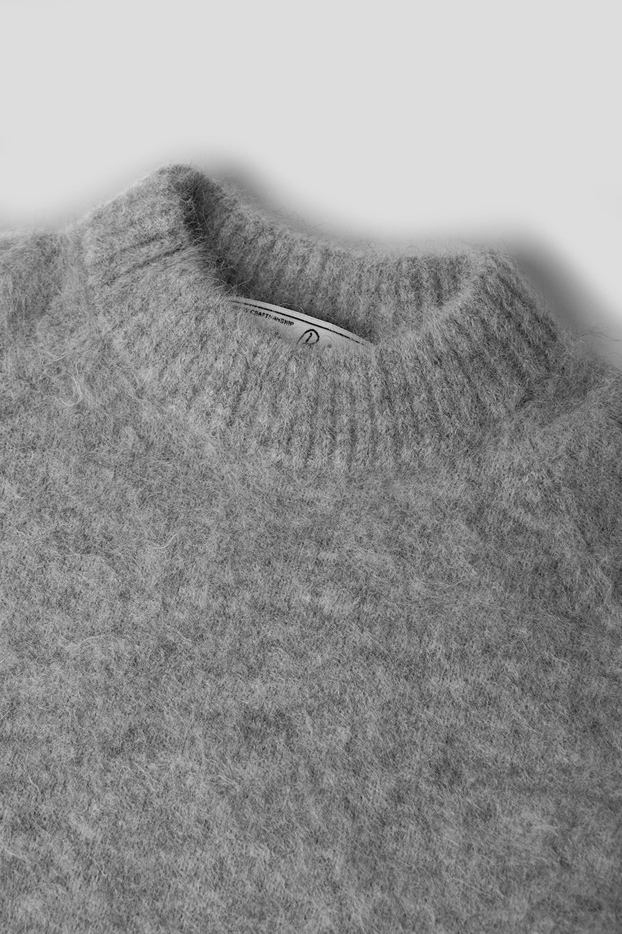 about:blank - PULL ALPACA CREW GRIS CLAIR - LE LABO STORE