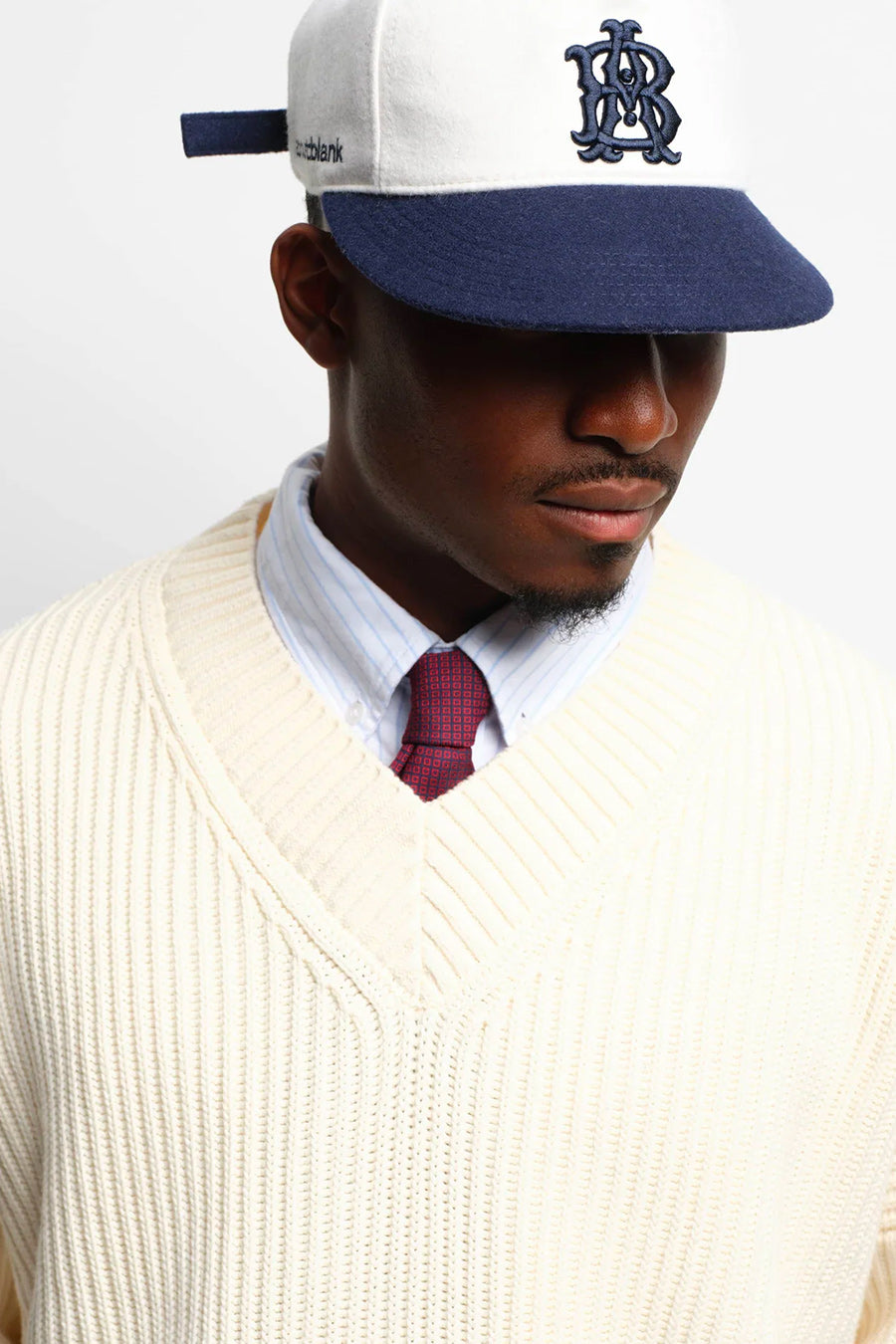 about:blank - PULL COL V ÉCRU - LE LABO STORE