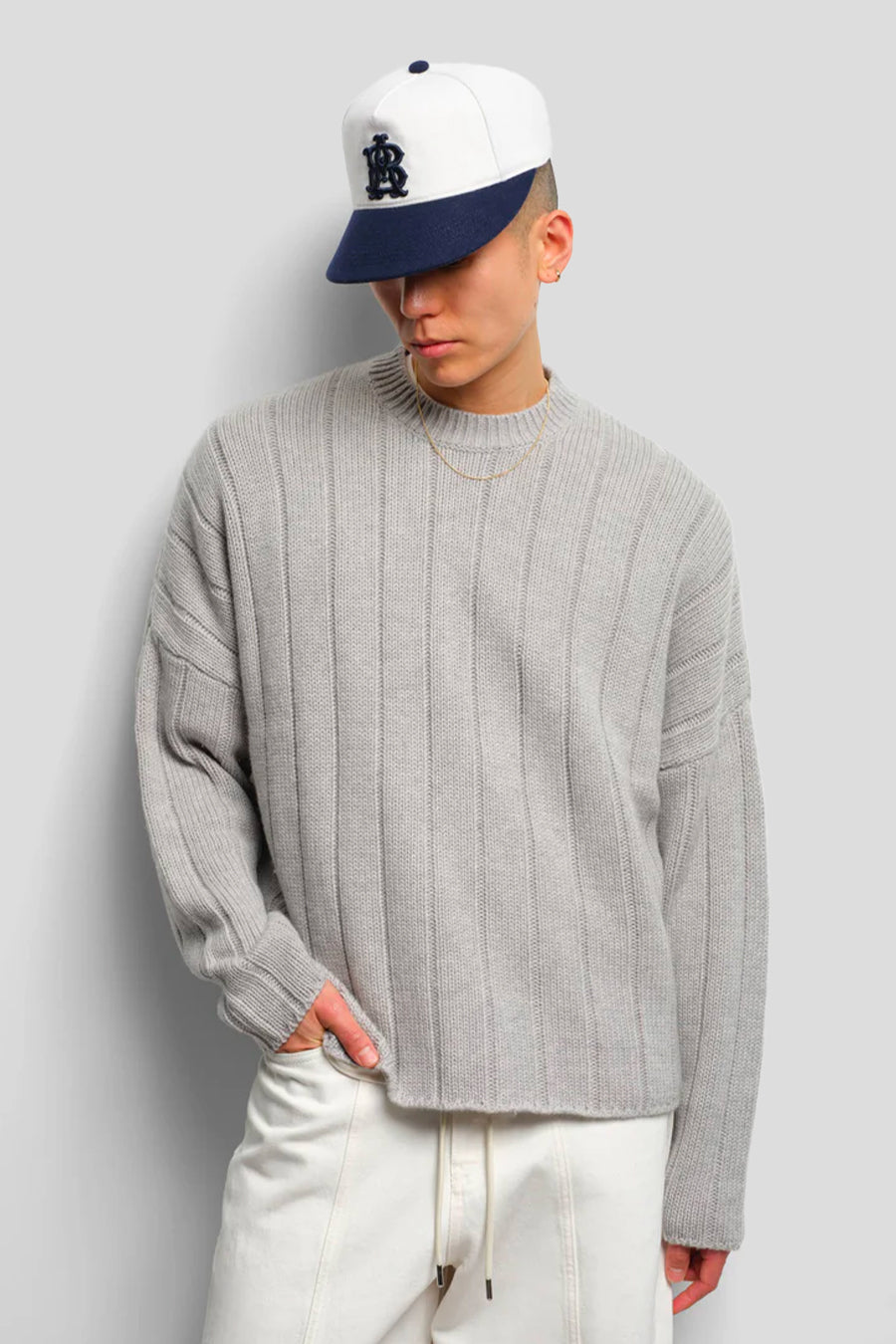 about:blank - PULL LARGE RIB GRIS - LE LABO STORE