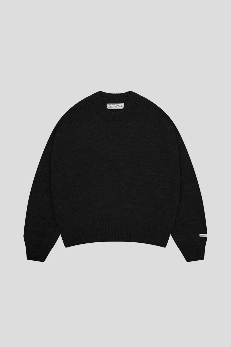 about:blank - PULL MOHAIR NOIR ET ÉCRU - LE LABO STORE