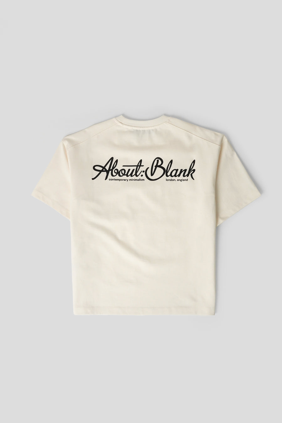 about:blank - T-SHIRT BANNER ÉCRU - LE LABO STORE