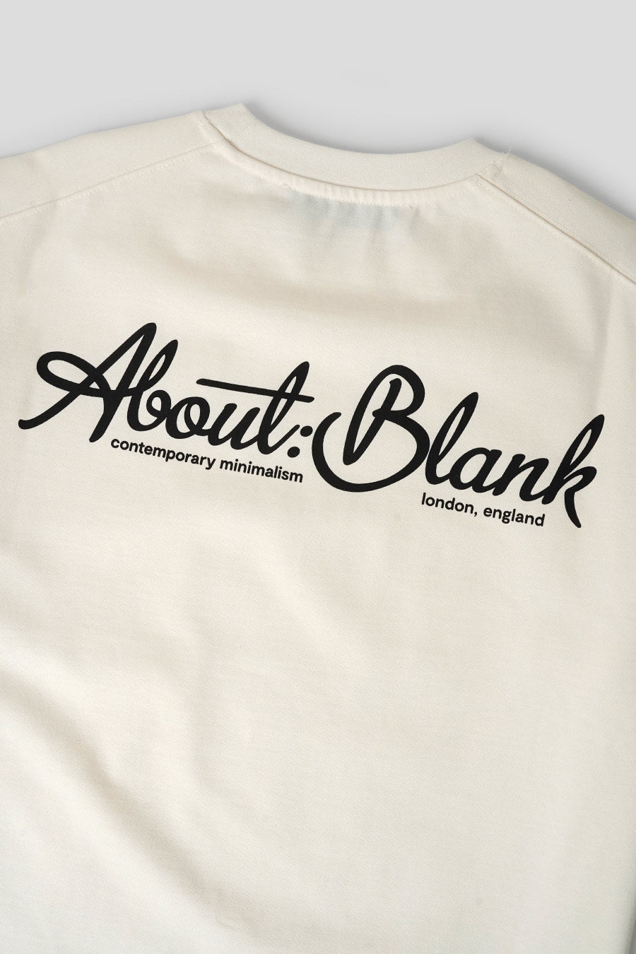 about:blank - T-SHIRT BANNER ÉCRU - LE LABO STORE