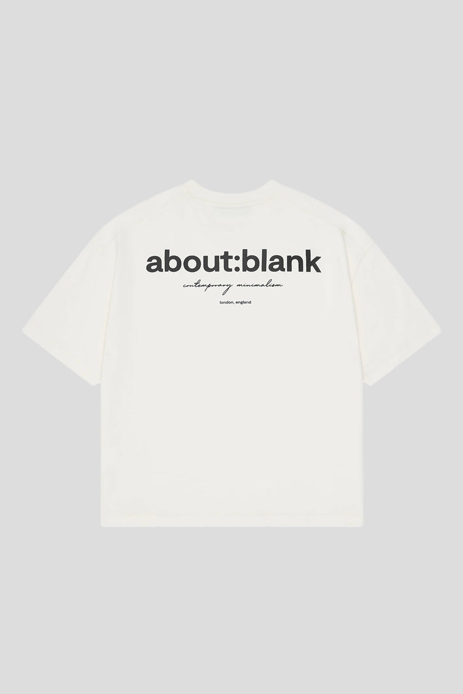 about:blank - OAT AND OFF-WHITE BOX T-SHIRT - LE LABO STORE