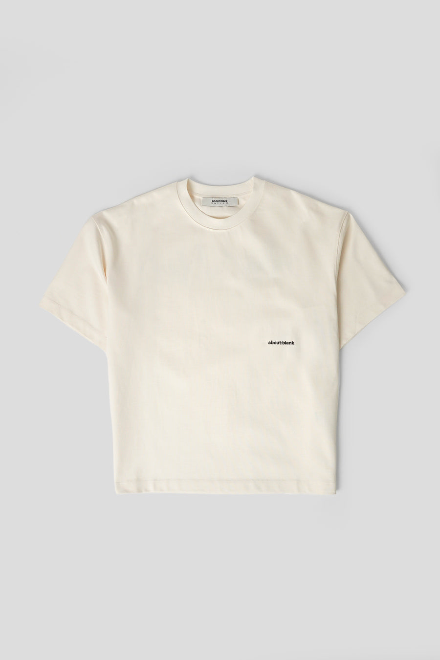 about:blank - T-SHIRT BOX ÉCRU - LE LABO STORE