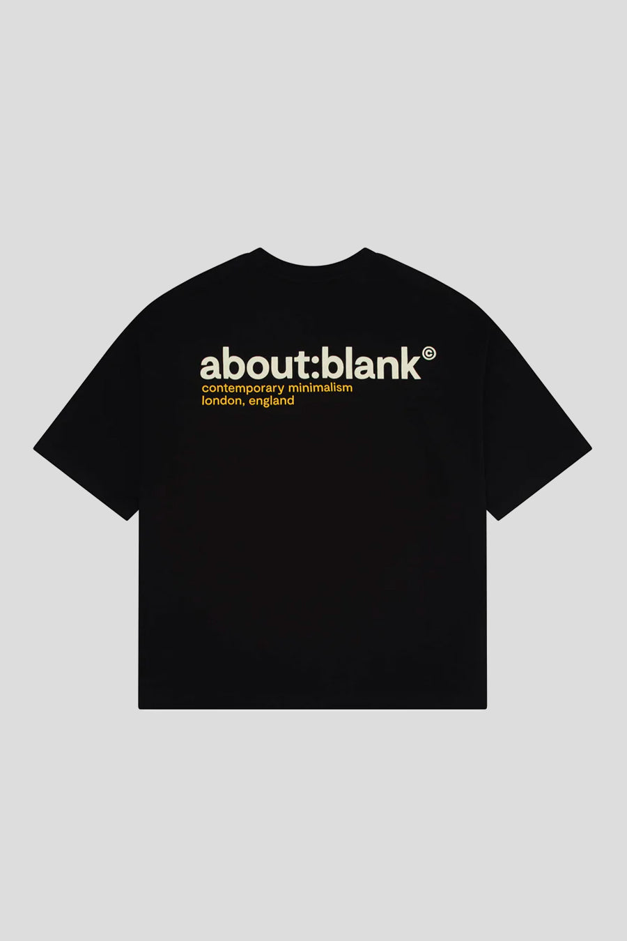about:blank - T-SHIRT COLLECTION NOIR, BLANC ET JAUNE - LE LABO STORE