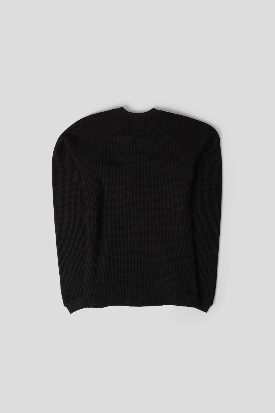 about:blank - T-SHIRT LONG SLEEVE WAFFLE NOIR - LE LABO STORE