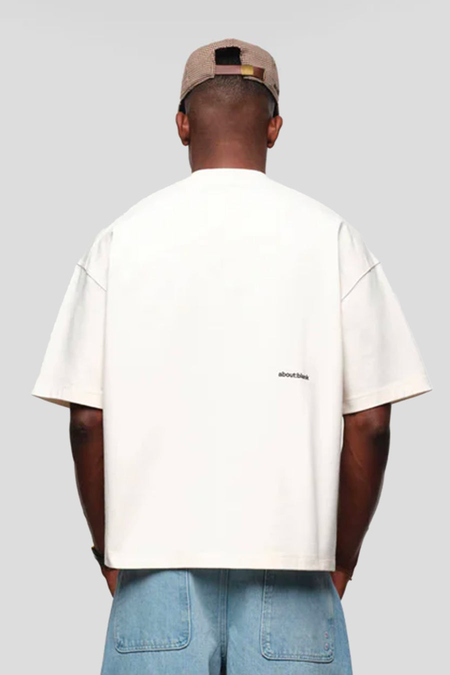 about:blank - OAT AND BLACK MOCK NECK T-SHIRT - LE LABO STORE