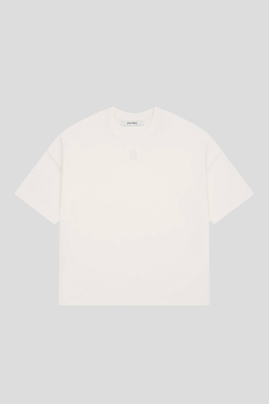 about:blank - OAT MONOGRAM MOCK NECK T-SHIRT - LE LABO STORE