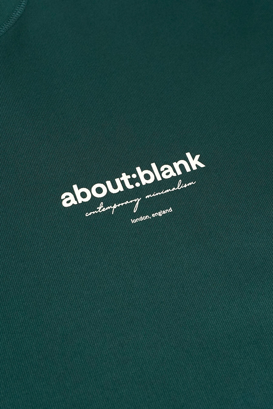 about:blank - DARK GREEN REVERSE T-SHIRT - LE LABO STORE