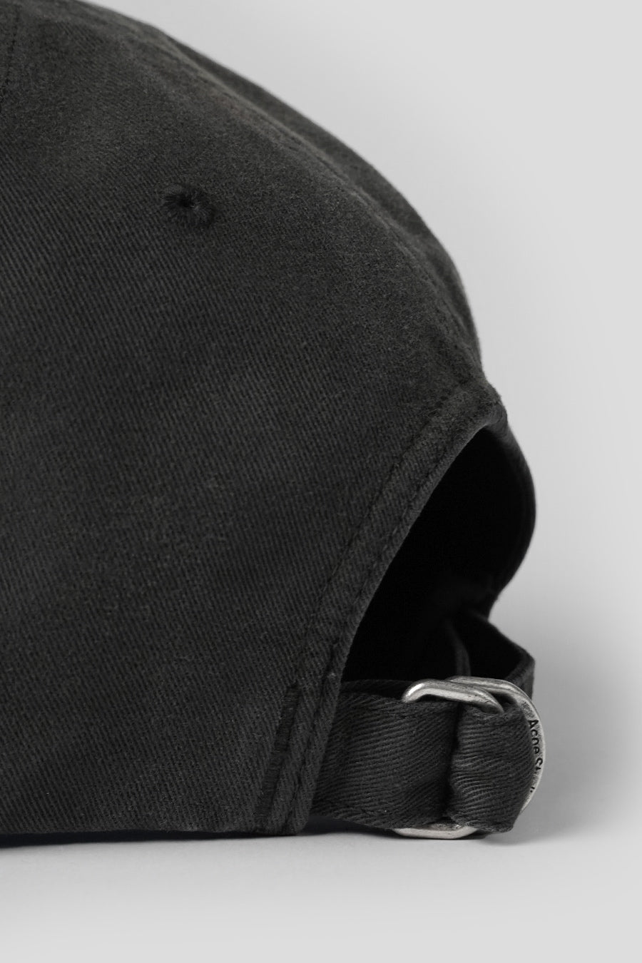 Acne Studios ロゴキャップ STOCKHOLM 1996 ブラック Acne Studios - Logo cap - Faded black