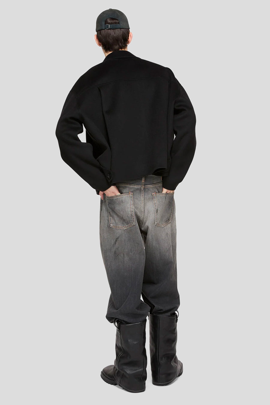 ACNE STUDIOS - GILET EN CACHEMIRE NOIR - LE LABO STORE