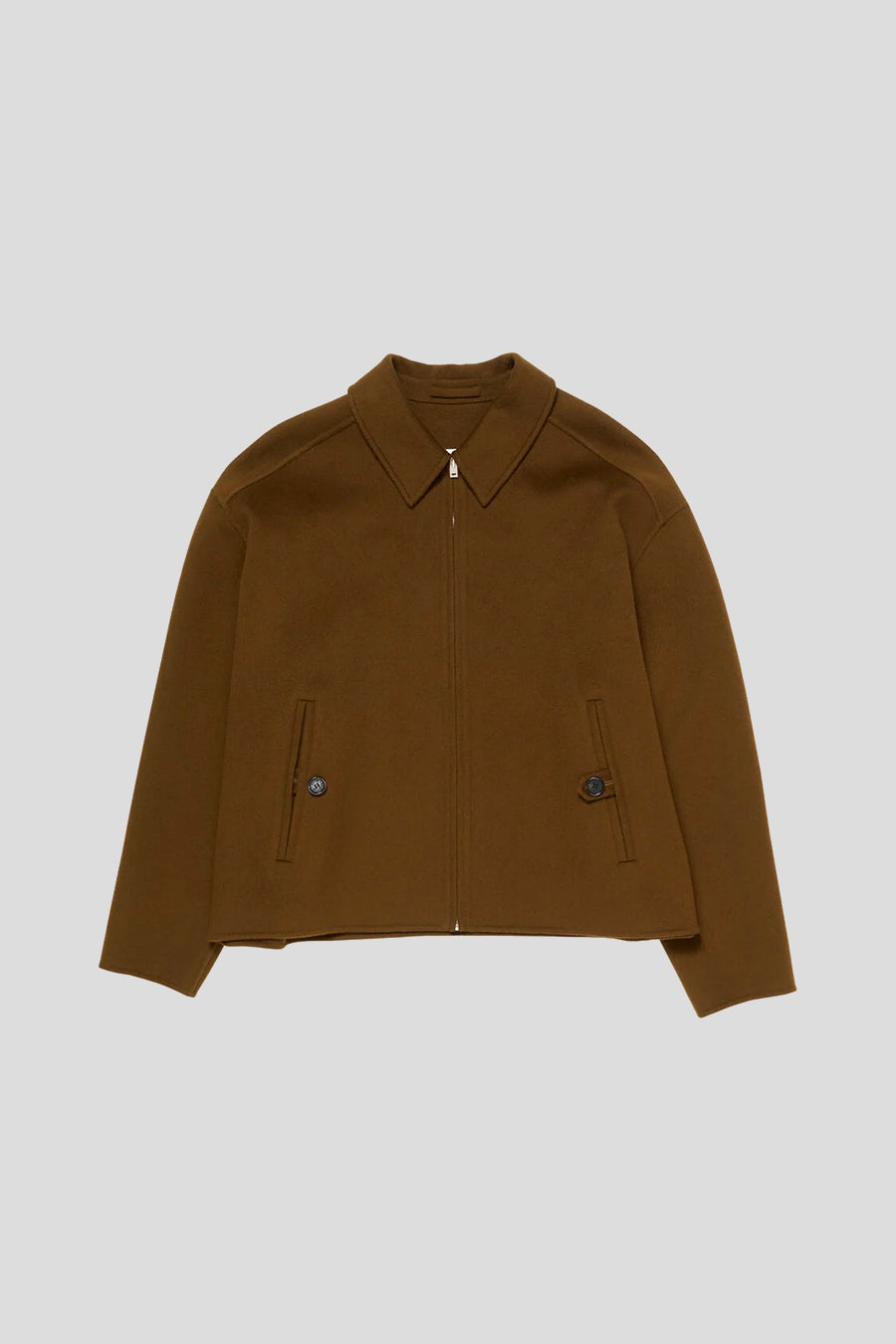 ACNE STUDIOS - GILET EN CACHEMIRE VERT OLIVE - LE LABO STORE