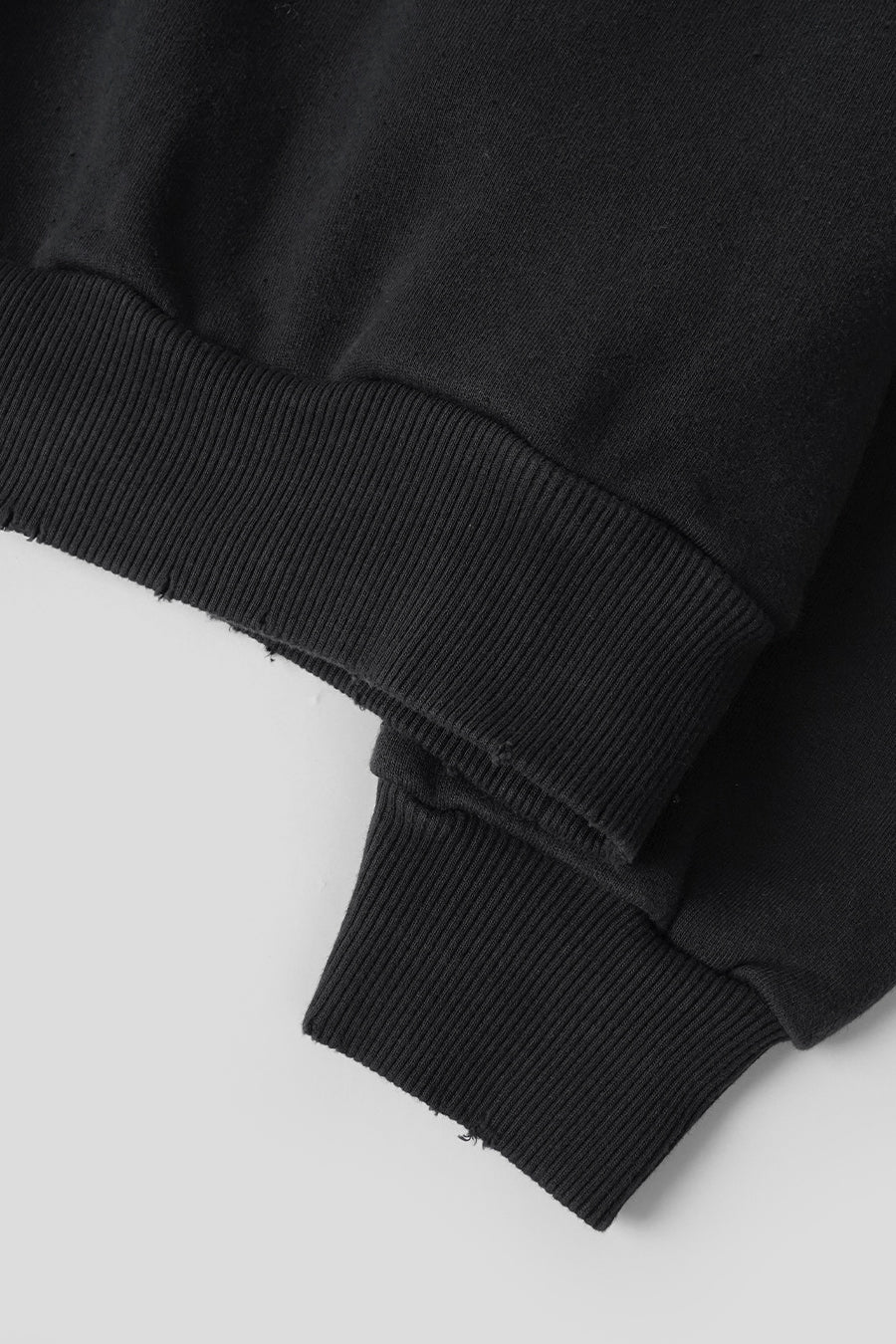 ACNE STUDIOS - BLACK LOGO HOODIE - LE LABO STORE