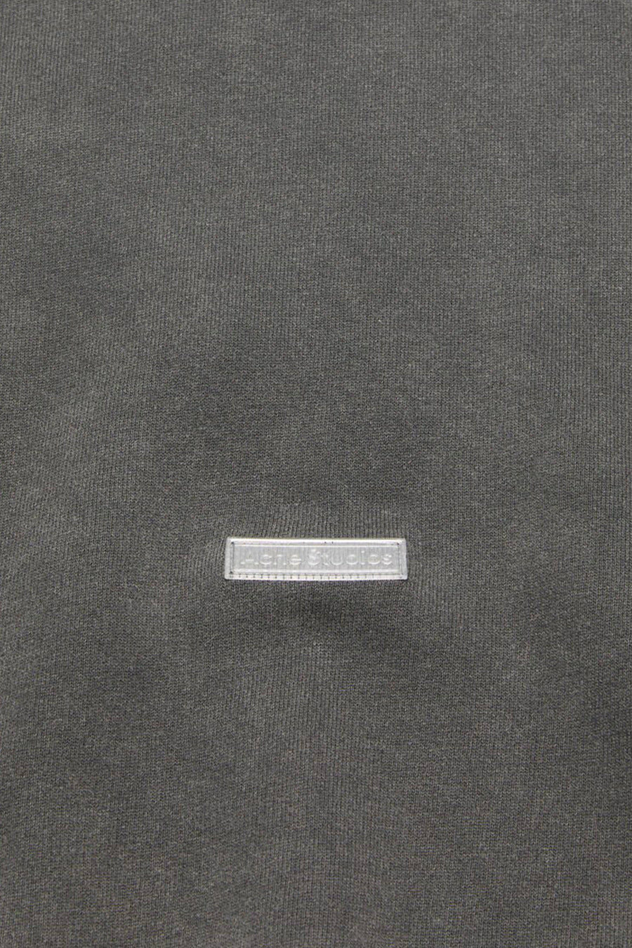ACNE STUDIOS - HOODIE LOGO PATCH NOIR DÉLAVÉ - LE LABO STORE