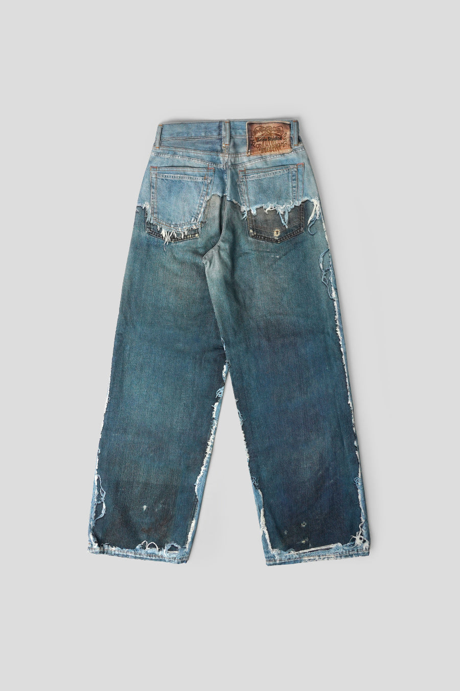 ACNE STUDIOS - JEAN TROMPE L'OEIL 1981 BLEU - LE LABO STORE