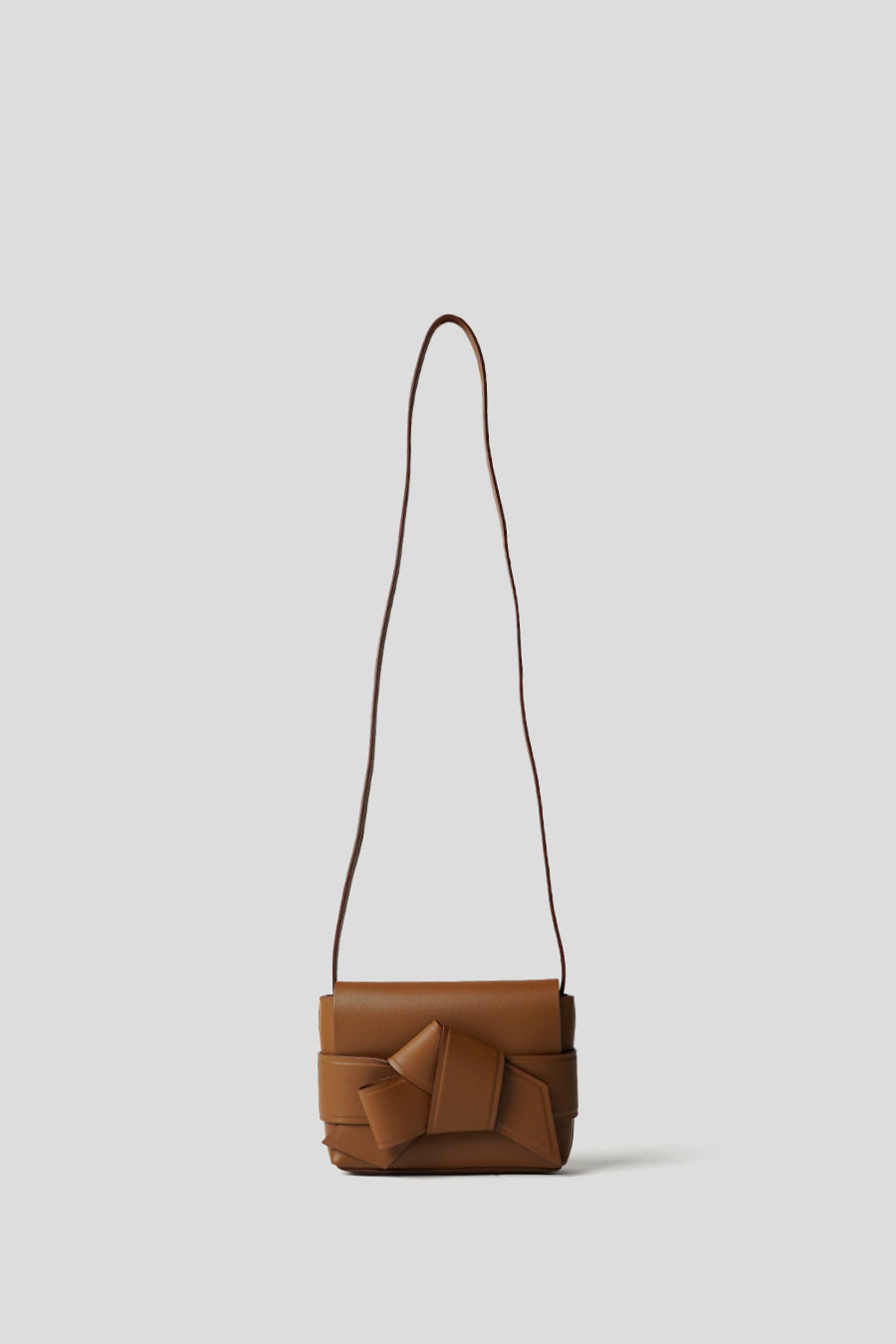 ACNE STUDIOS - MINI MUSUBI SHOULDER BAG CAMEL - LE LABO STORE