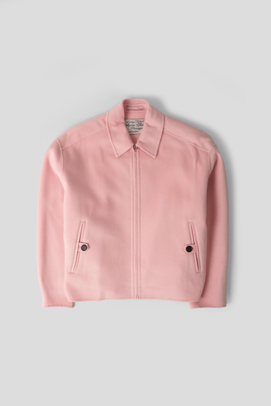 ACNE STUDIOS - LIGHT PINK CASHMERE JACKET - LE LABO STORE