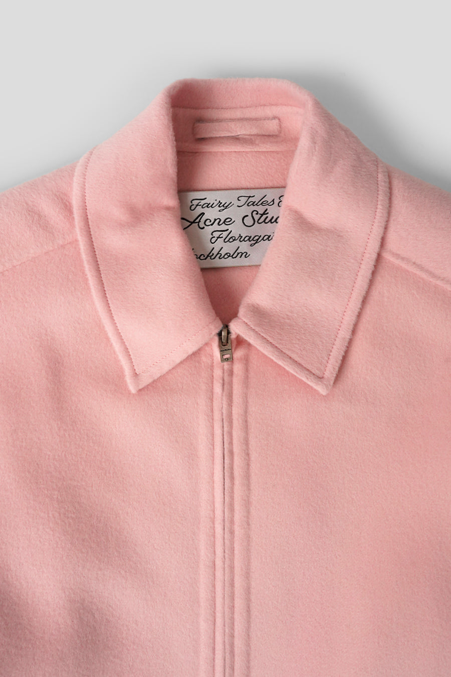 ACNE STUDIOS - LIGHT PINK CASHMERE JACKET - LE LABO STORE
