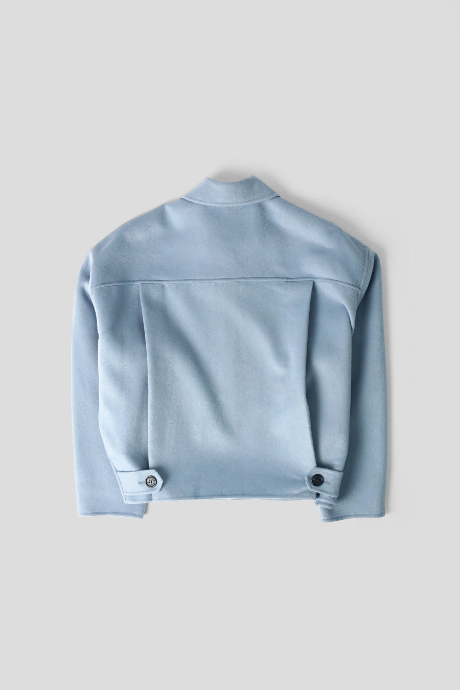 ACNE STUDIOS - DUSTY BLUE CASHMERE JACKET - LE LABO STORE