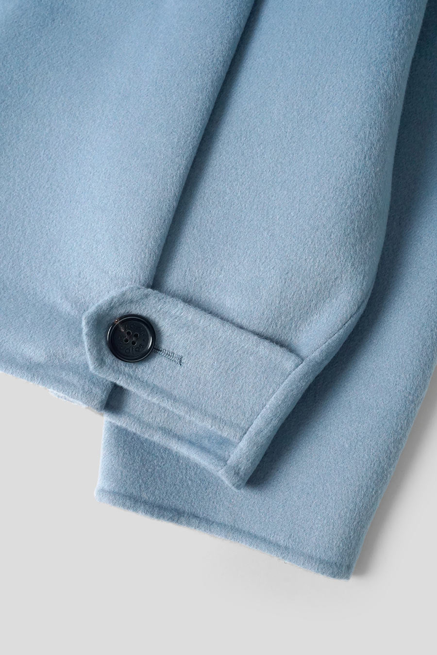 ACNE STUDIOS - DUSTY BLUE CASHMERE JACKET - LE LABO STORE
