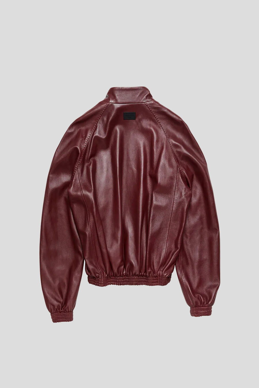 ACNE STUDIOS - VESTE EN CUIR ACNE MARRON RHUM - LE LABO STORE