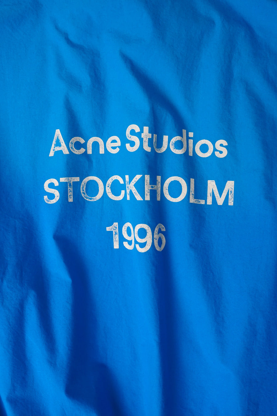 ACNE STUDIOS - BLUE LOGO ZIPPER JACKET - LE LABO STORE