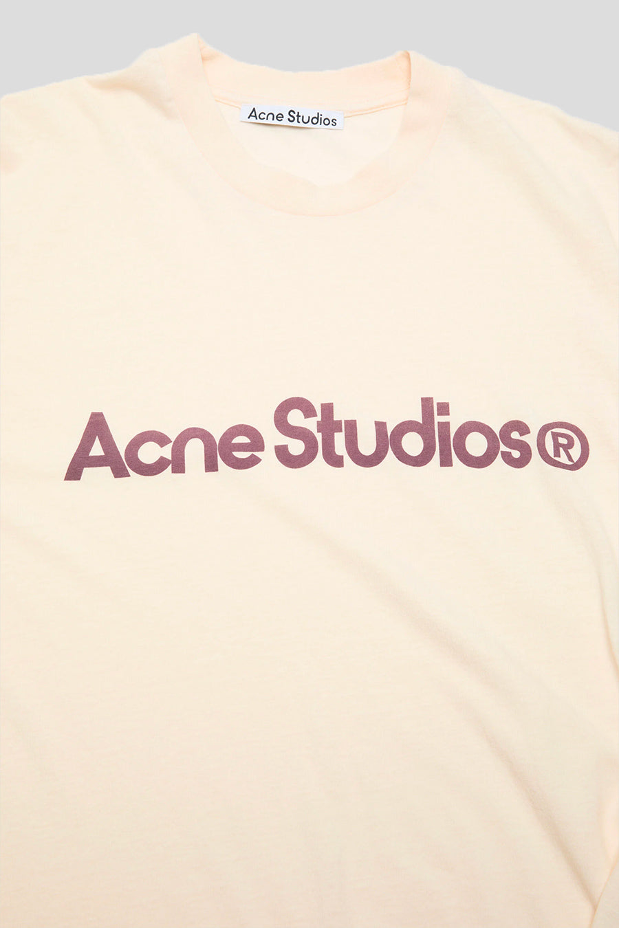 ACNE STUDIOS - PALE PINK GRAPHIC T-SHIRT - LE LABO STORE