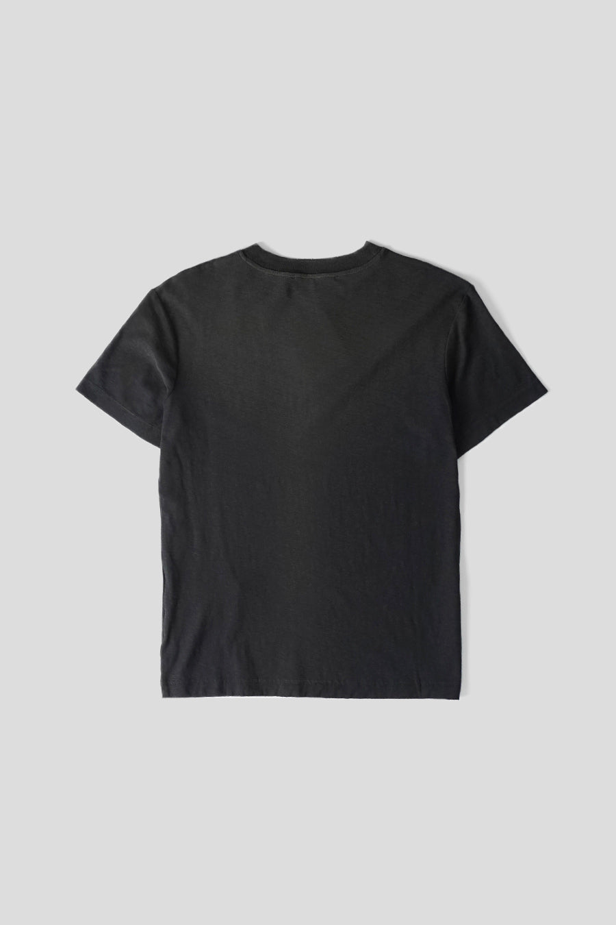 ACNE STUDIOS - T-SHIRT SPRAYED LOGO NOIR DÉLAVÉ - LE LABO STORE