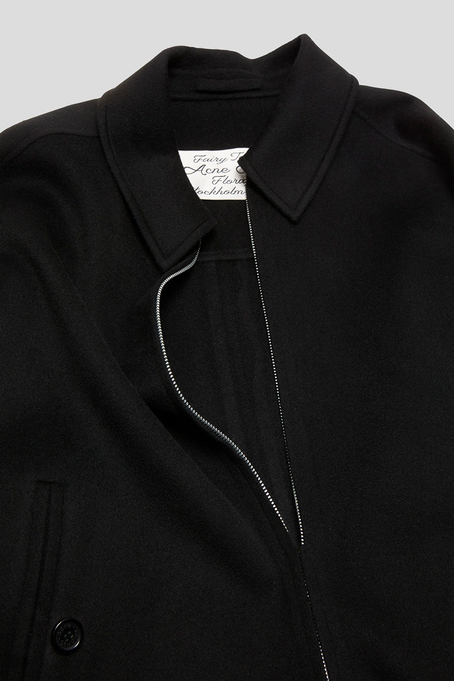 ACNE STUDIOS - VESTE EN CACHEMIRE NOIRE - LE LABO STORE