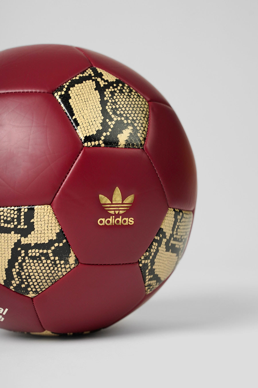 ADIDAS - BURGUNDY WALES BONNER SOCCER BALL - LE LABO STORE