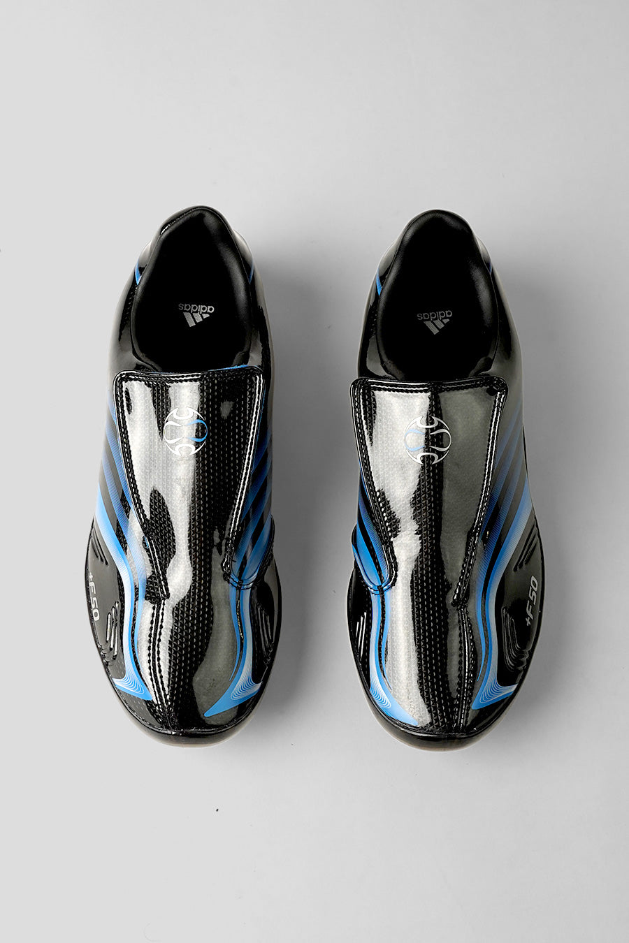 ADIDAS - SNEAKERS F50 ADIFRAME CORE BLACK, LUCID RAY BLUE ET SILVER METALLIC - LE LABO STORE