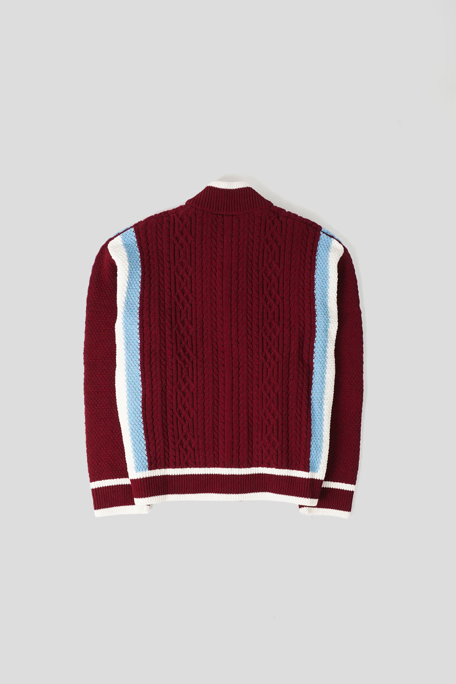 ADIDAS - RED, WHITE, AND BLUE RETRO CARDIGAN  - LE LABO STORE