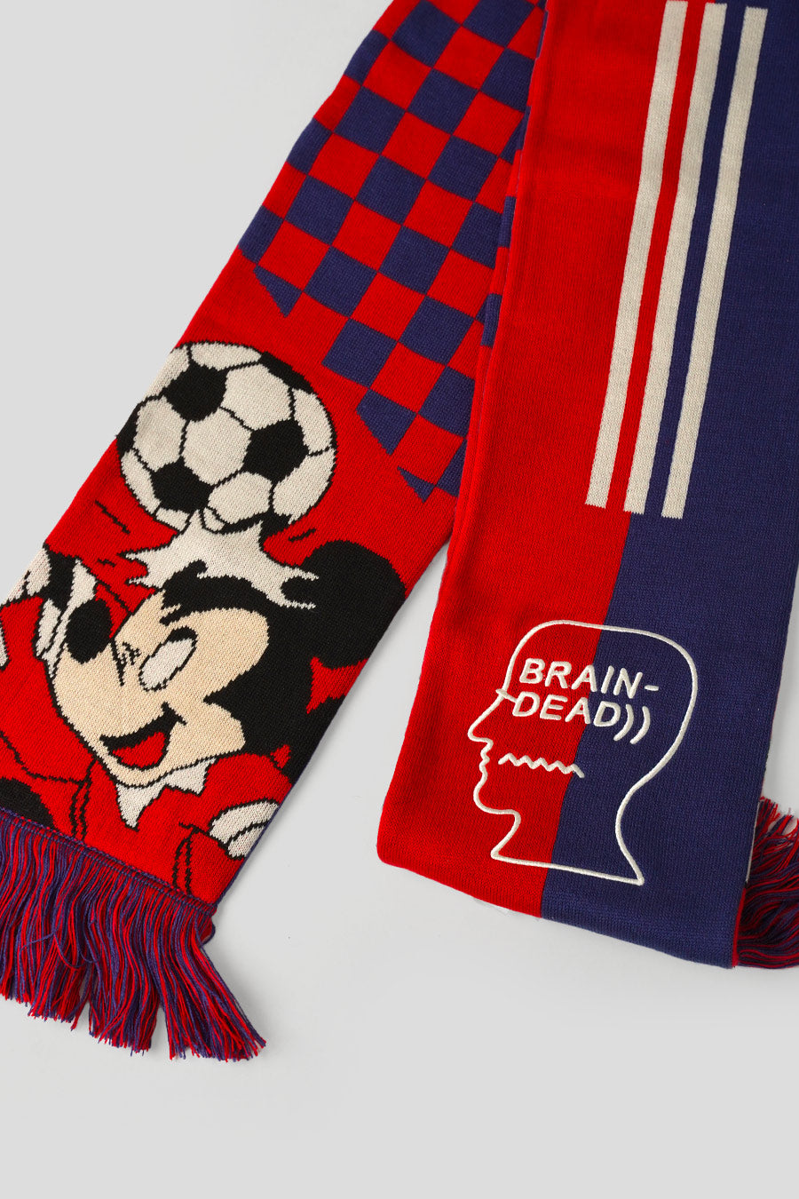 ADIDAS - ÉCHARPE BRAIN DEAD X DISNEY X ADIDAS ROUGE ET BLEUE - LE LABO STORE