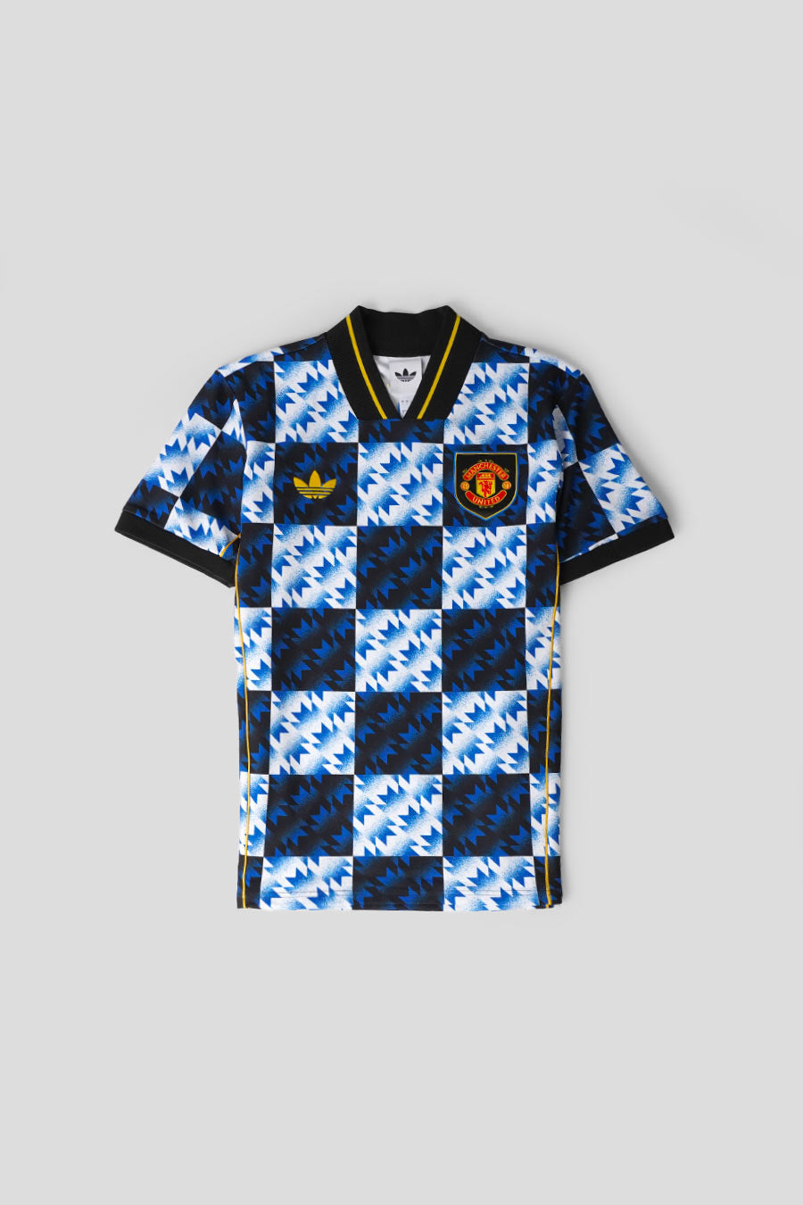 ADIDAS - MAILLOT MUFC LF BLEU, BLANC ET NOIR - LE LABO STORE