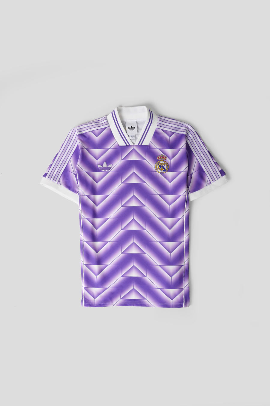 ADIDAS - MAILLOT REAL MADRID LF VIOLET ET BLANC - LE LABO STORE