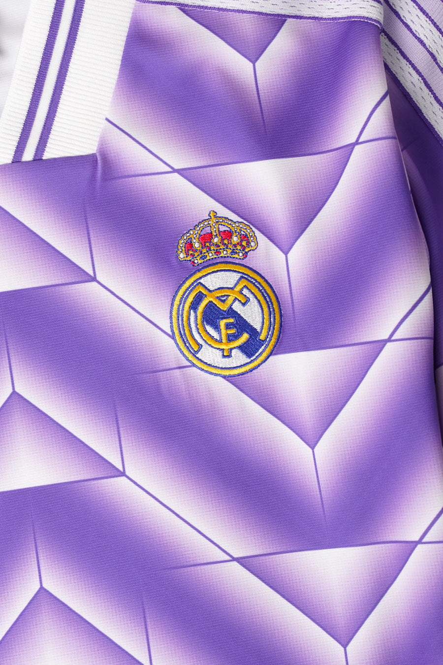 ADIDAS - MAILLOT REAL MADRID LF VIOLET ET BLANC - LE LABO STORE