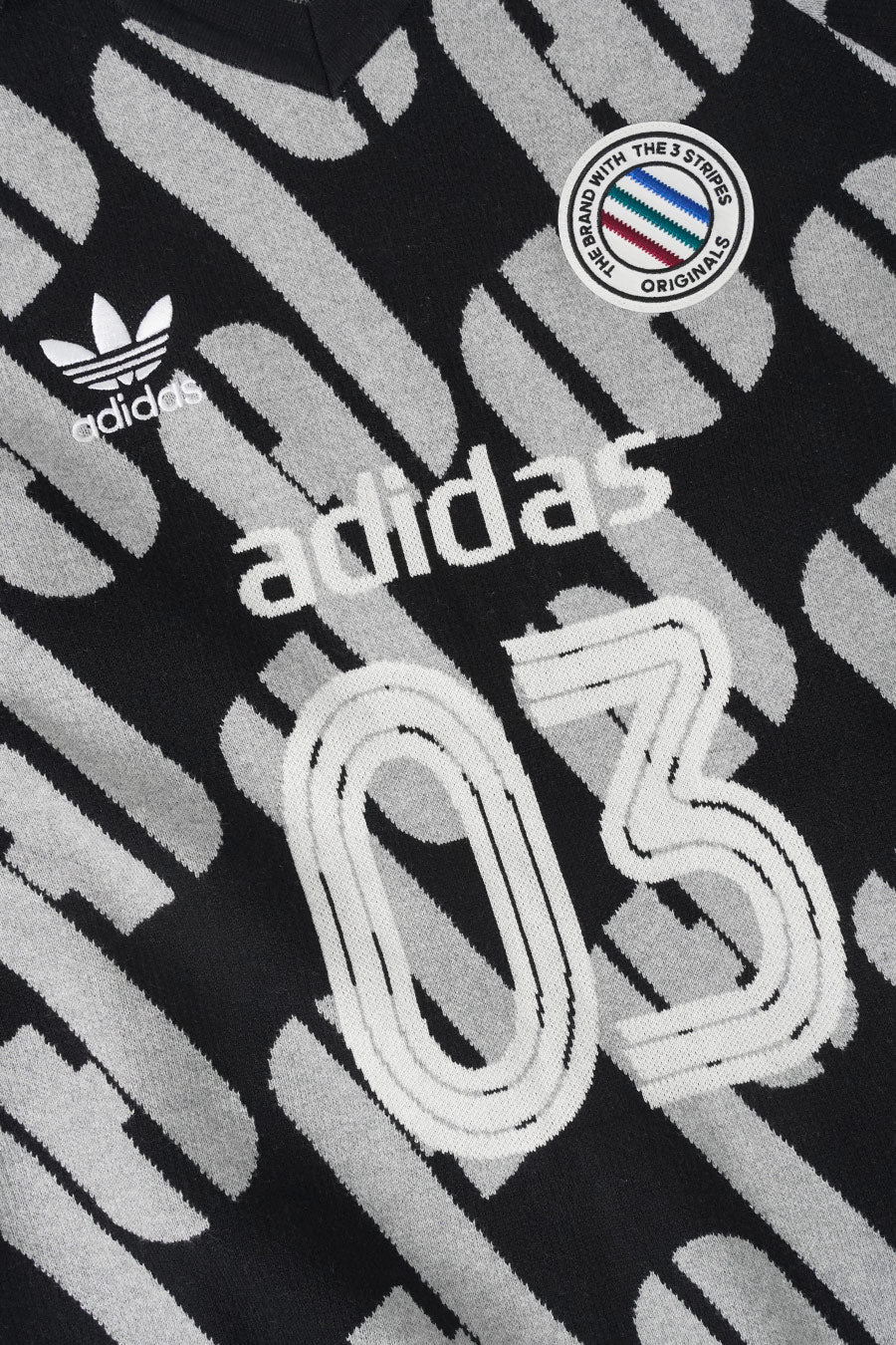 ADIDAS - POLO ADICOLOR BLOKECORE NOIR ET GRIS - LE LABO STORE