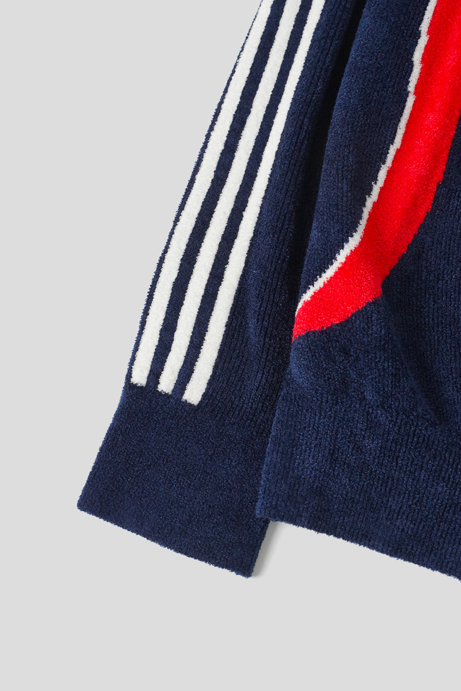 ADIDAS - POLO RETRO REMIX TEAMGEIST BLEU, ROUGE ET BLANC - LE LABO STORE