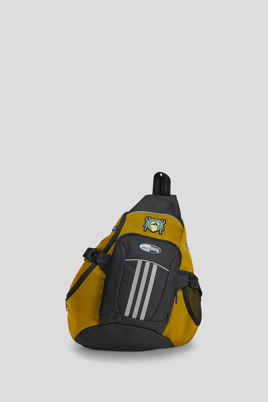 ADIDAS - SAC A BANDOULIÈRE X BRAIN DEAD JAUNE ET NOIR - LE LABO STORE