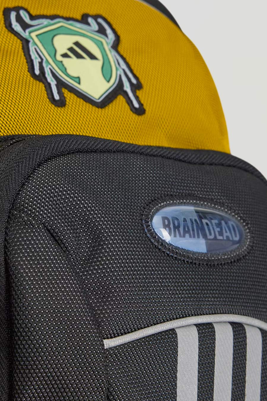 ADIDAS - SAC A BANDOULIÈRE X BRAIN DEAD JAUNE ET NOIR - LE LABO STORE