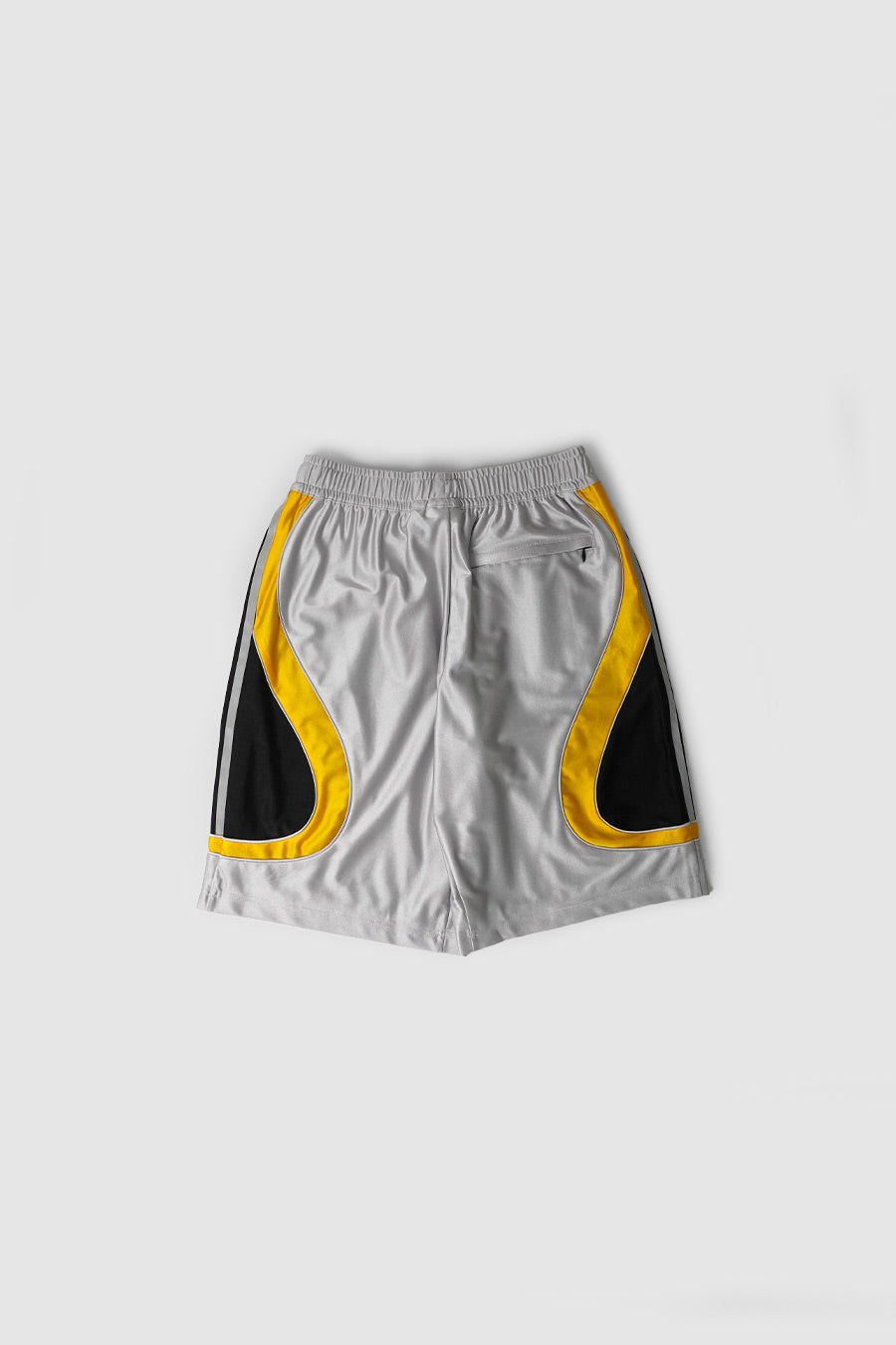 ADIDAS - SHORT BD FB X BRAIN DEAD GRIS, NOIR ET JAUNE - LE LABO STORE