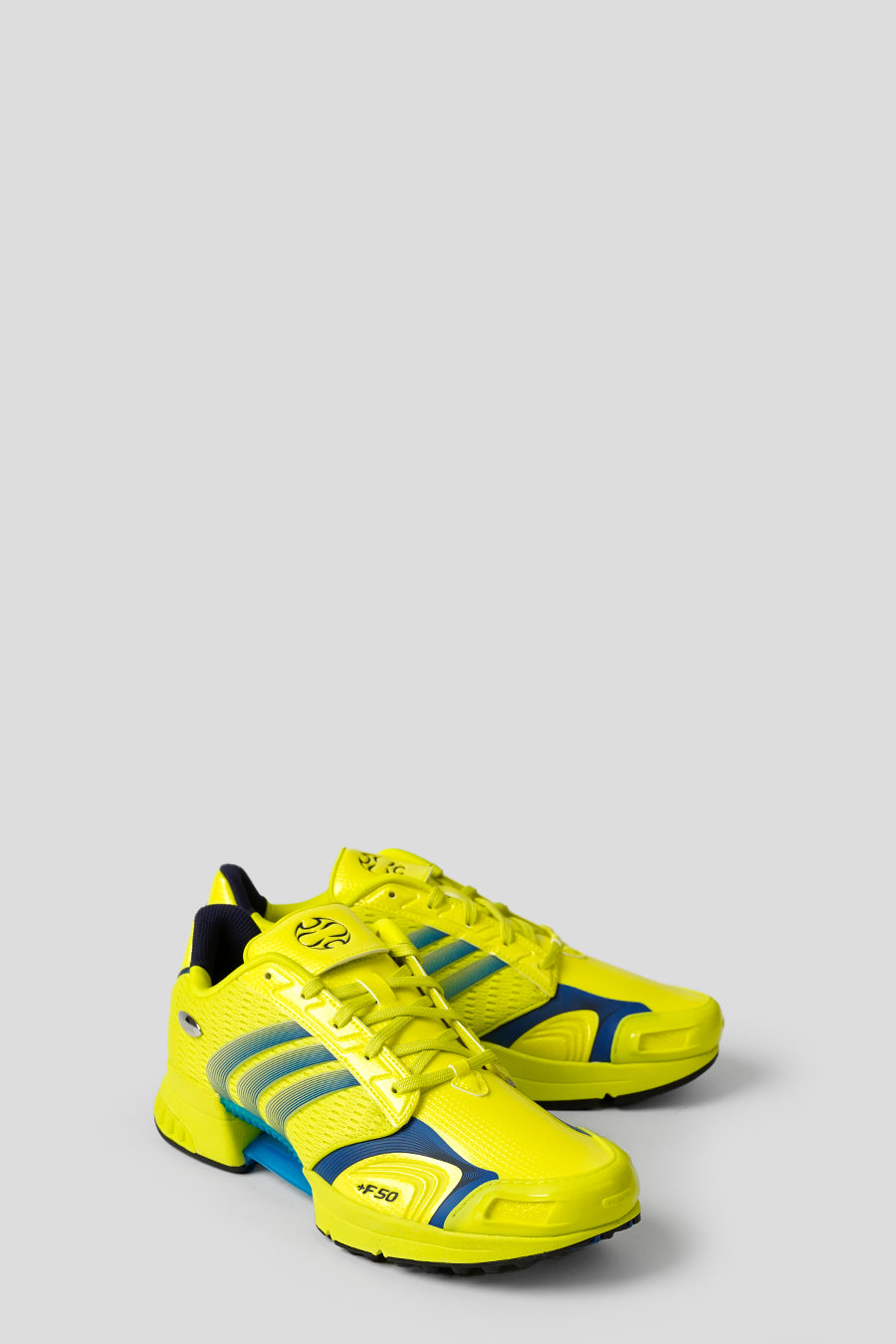 ADIDAS - ACID YELLOW, NIGHT INDIGO AND DARK MARINE CLIMACOOL F50 SNEAKERS - LE LABO STORE