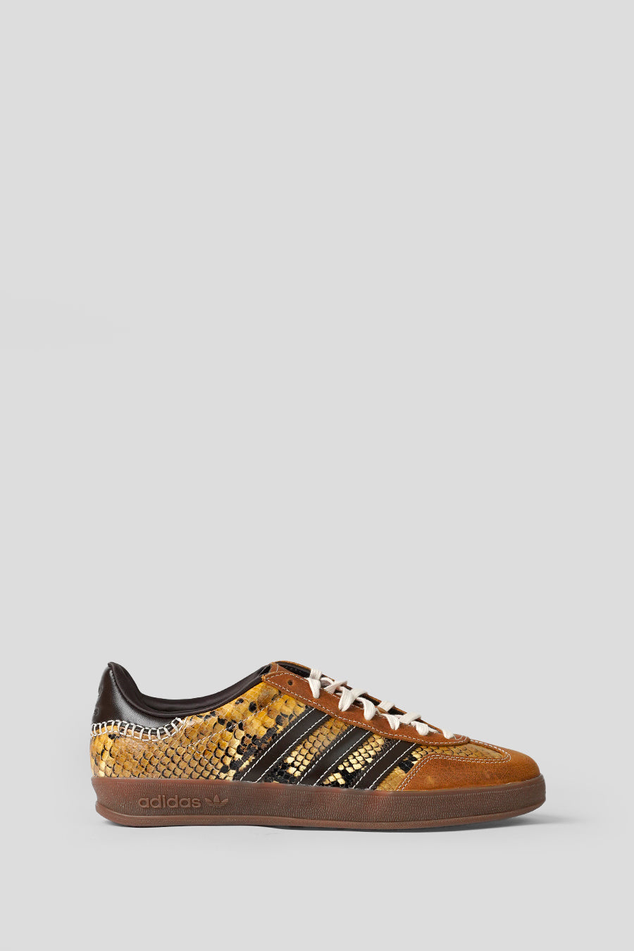 ADIDAS - SUPPLIER COLOR, DARK BROWN ET WONDER WHITE X WALES BONNER GAZELLE SNAKE SNEAKERS - LE LABO STORE