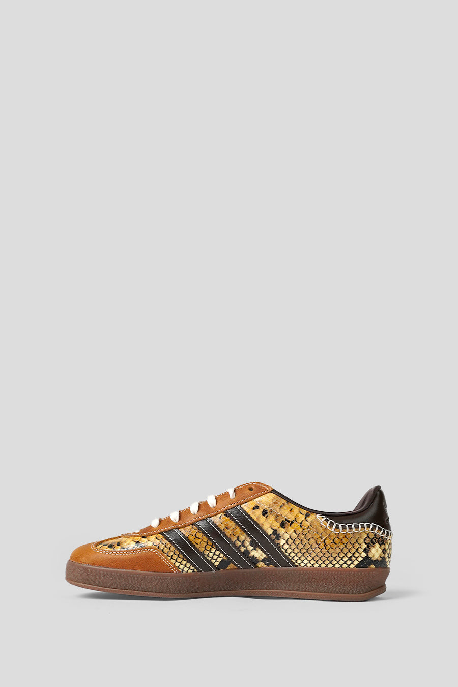 ADIDAS - SUPPLIER COLOR, DARK BROWN ET WONDER WHITE X WALES BONNER GAZELLE SNAKE SNEAKERS - LE LABO STORE