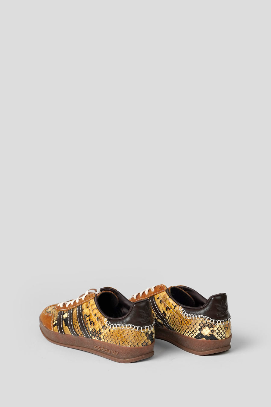ADIDAS - SUPPLIER COLOR, DARK BROWN ET WONDER WHITE X WALES BONNER GAZELLE SNAKE SNEAKERS - LE LABO STORE